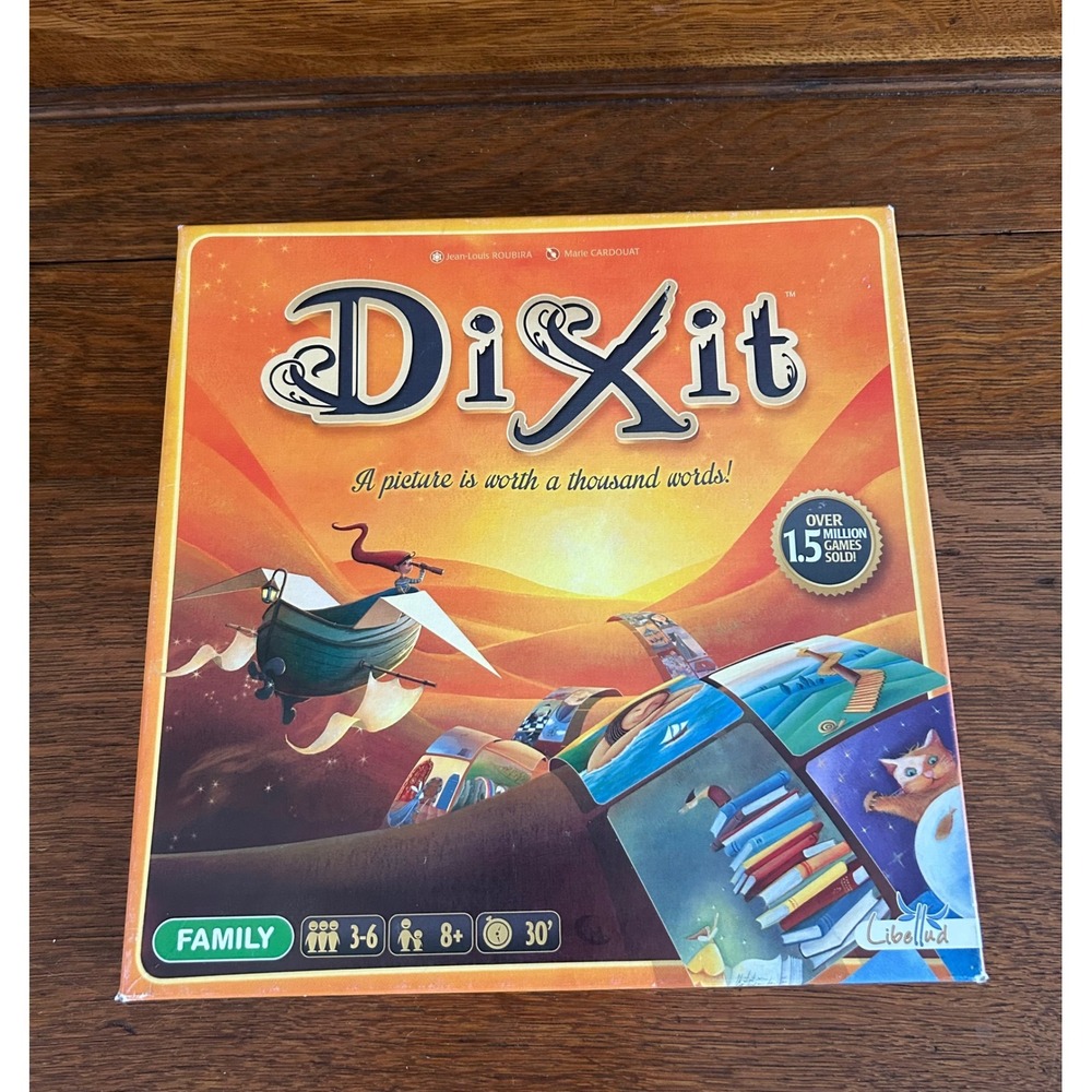 Dixit Board Game Libellud Asmodee Family Strategy Card Game 84 Cards 3-6 Players